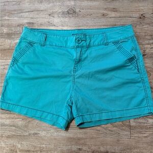 Maurices Teal Women's Cotton Shorts